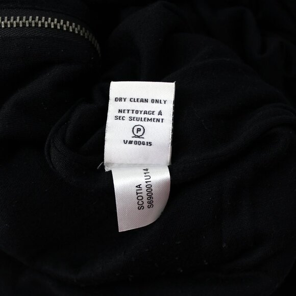 Diane Von Furstenberg Sz 4 Scotia Black Lace Pencil Skirt full Zip back DVF - Picture 10 of 10